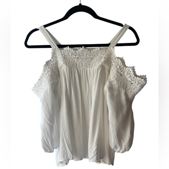 Love on a Hanger White Smocked Ruffled Blouse - Picture 2 of 9